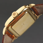 Vintage Patek Philippe 2514 Oversized Square 18K Yellow Gold Mans Watch All Original, lde Towne Jewelers, Santa Rosa CA.
