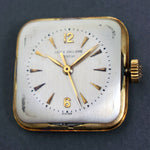 Vintage Patek Philippe 2514 Oversized Square 18K Yellow Gold Mans Watch All Original, lde Towne Jewelers, Santa Rosa CA.