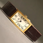 Stunning Baume & Mercier Solid 14K Yellow Gold Mid Size Man's Watch, XLNT