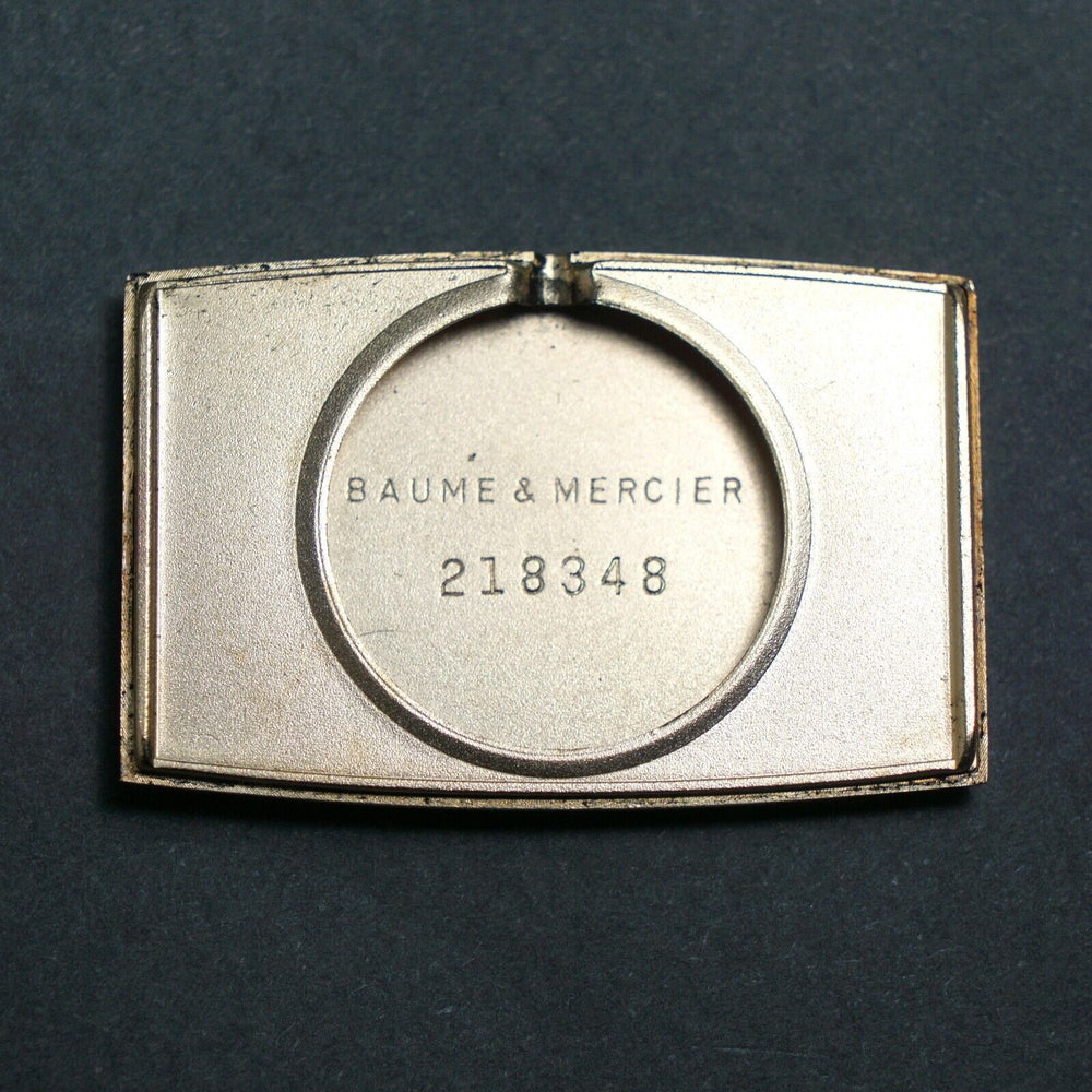 Stunning Baume & Mercier Solid 14K Yellow Gold Mid Size Man's Watch, XLNT Olde Towne Jewelers, Santa Rosa CA.