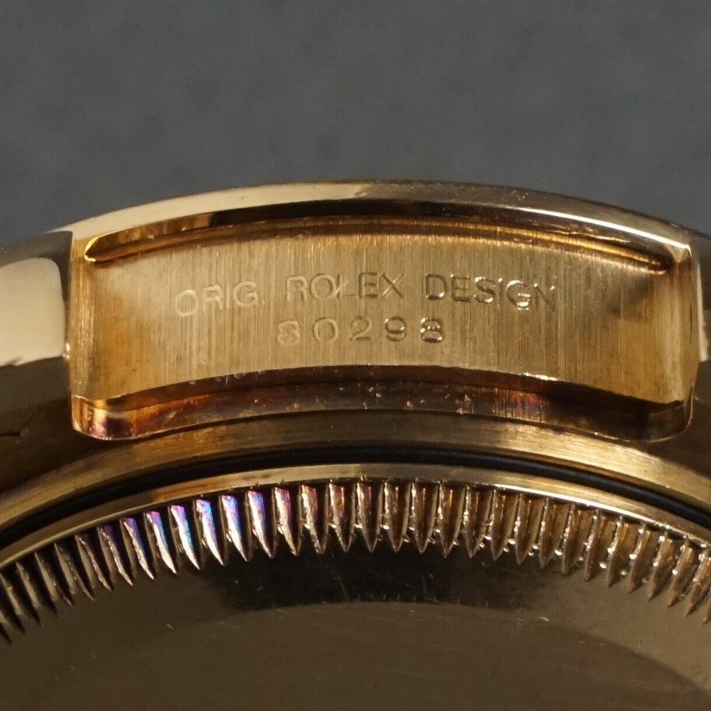 Stunning 2000 Rolex 80298 Datejust Pearlmaster 18K Yellow Gold MOP Diamond Watch, Olde Towne Jewelers, Santa Rosa CA.