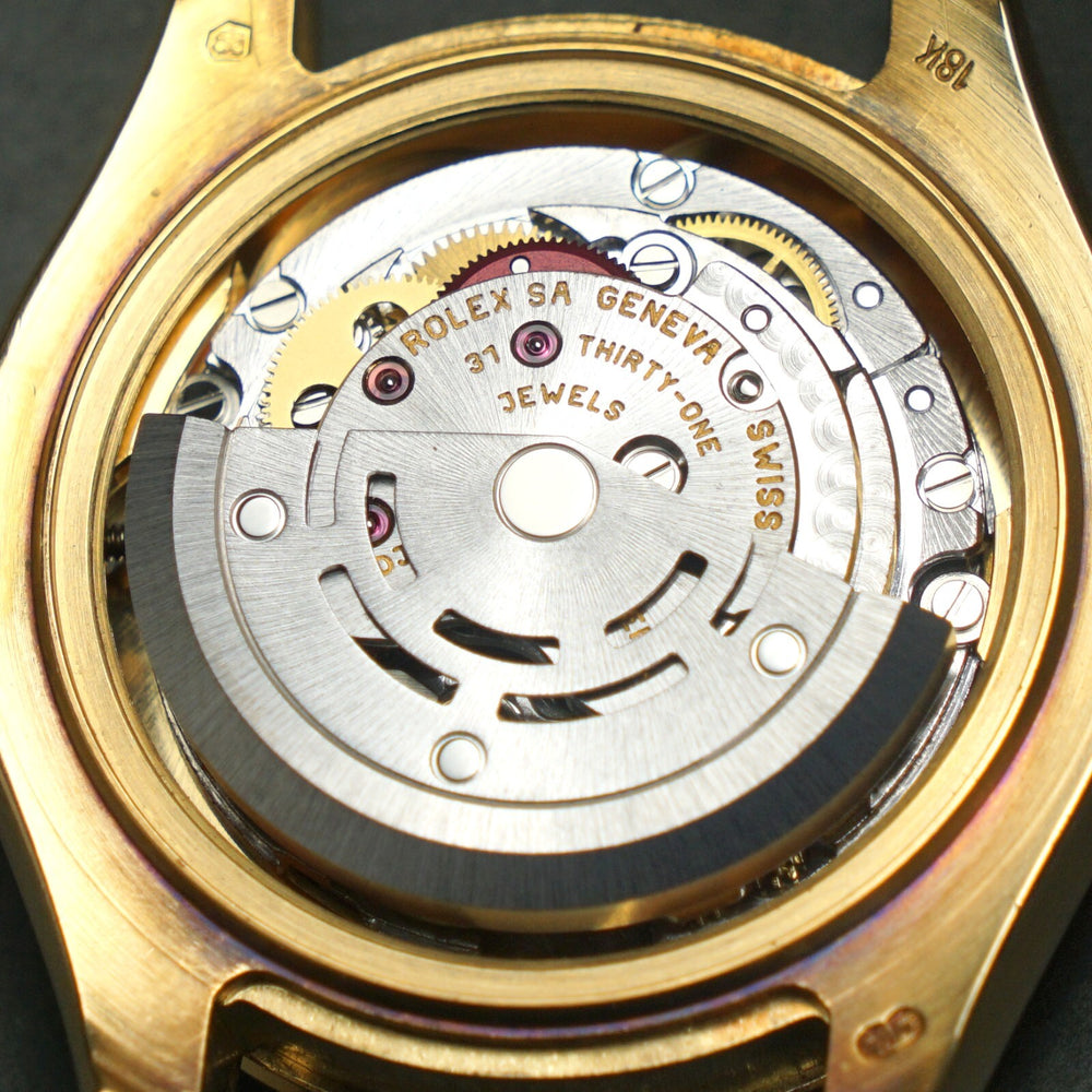 Stunning 2000 Rolex 80298 Datejust Pearlmaster 18K Yellow Gold MOP Diamond Watch, Olde Towne Jewelers, Santa Rosa CA.