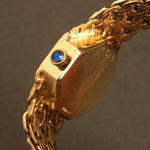 Universal Geneve Solid 14K Yellow Gold & Opal Dial Woman's Bracelet Watch, Olde Towne Jewelers, Santa Rosa CA.