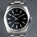 Stunning 2022 Rolex 114300 Stainless Steel 39mm Non Date Watch MINT Box & Papers, Olde Towne Jewelers, Santa Rosa CA.