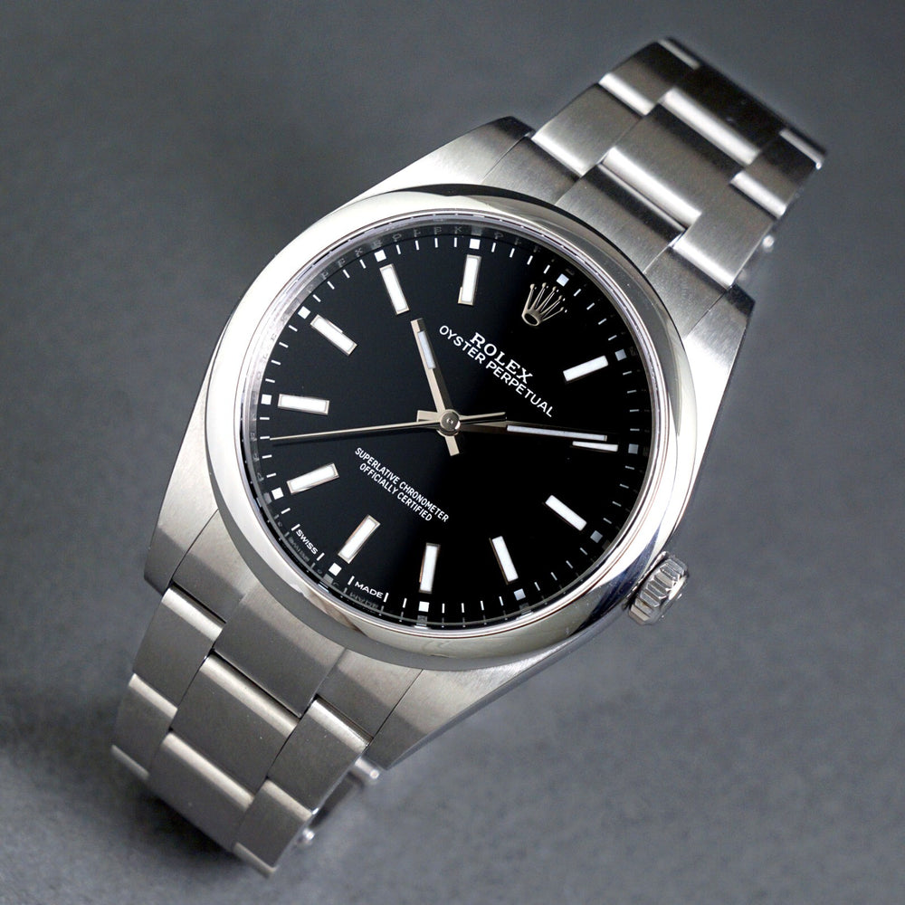 Stunning 2022 Rolex 114300 Stainless Steel 39mm Non Date Watch MINT Box & Papers, Olde Towne Jewelers, Santa Rosa CA.