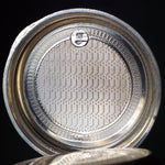 Oversize Girod Fontenaz 800 Silver Hunter Case Pocket Watch Fancy Case & Dial, Olde Towne Jewelers, Santa Rosa CA.