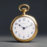 Stunning 1908 Patek Philippe Shreve & Co 18K Gold Extra Small Pocket Watch XLNT!
