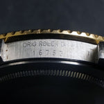 Stunning 1982 Rolex 16753 GMT Master Gold & Steel 40mm Watch Black Dial, Jubilee, Olde Towne Jewelers, Santa Rosa CA.