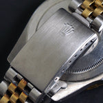 Stunning 1982 Rolex 16753 GMT Master Gold & Steel 40mm Watch Black Dial, Jubilee, Olde Towne Jewelers, Santa Rosa CA.