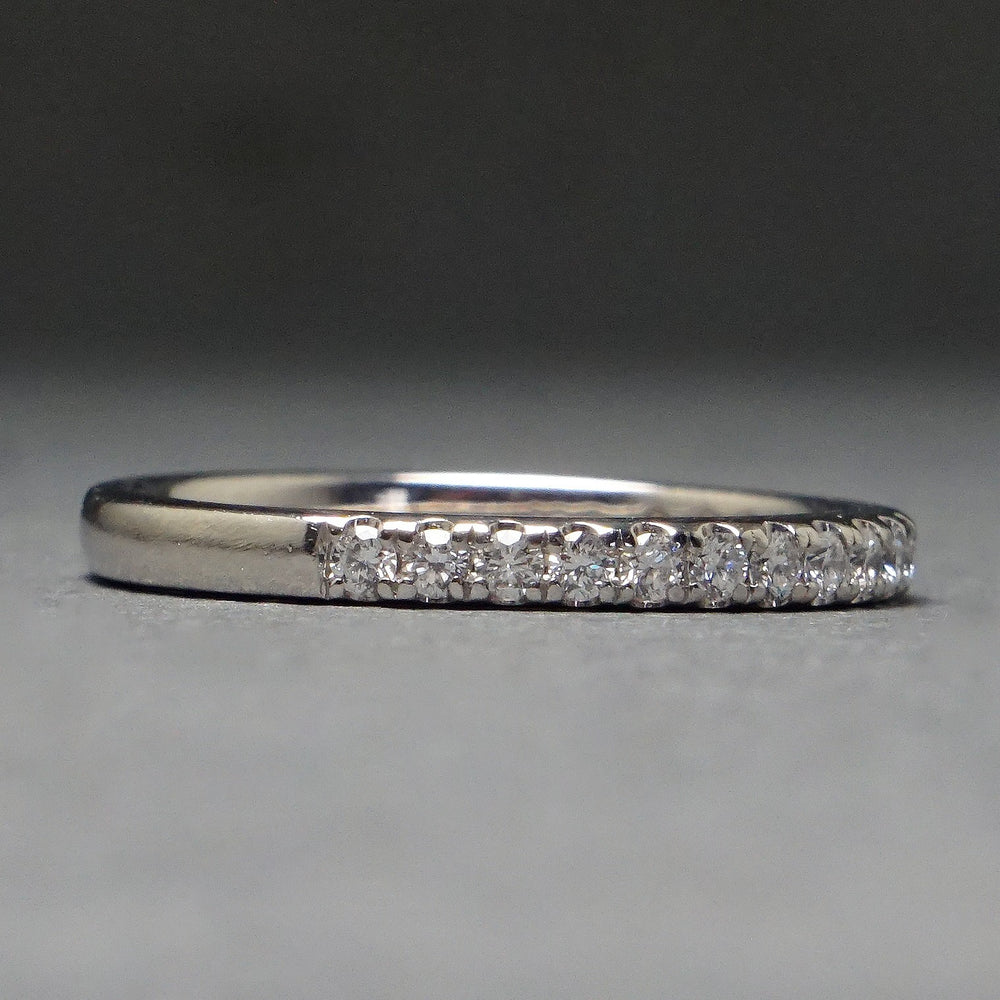 Elegant, Platinum & .36 CTW Diamond Estate Wedding Band, Anniversary Ring, Olde Towne Jewelers, Santa Rosa CA.