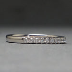 Elegant, Platinum & .36 CTW Diamond Estate Wedding Band, Anniversary Ring, Olde Towne Jewelers, Santa Rosa CA.