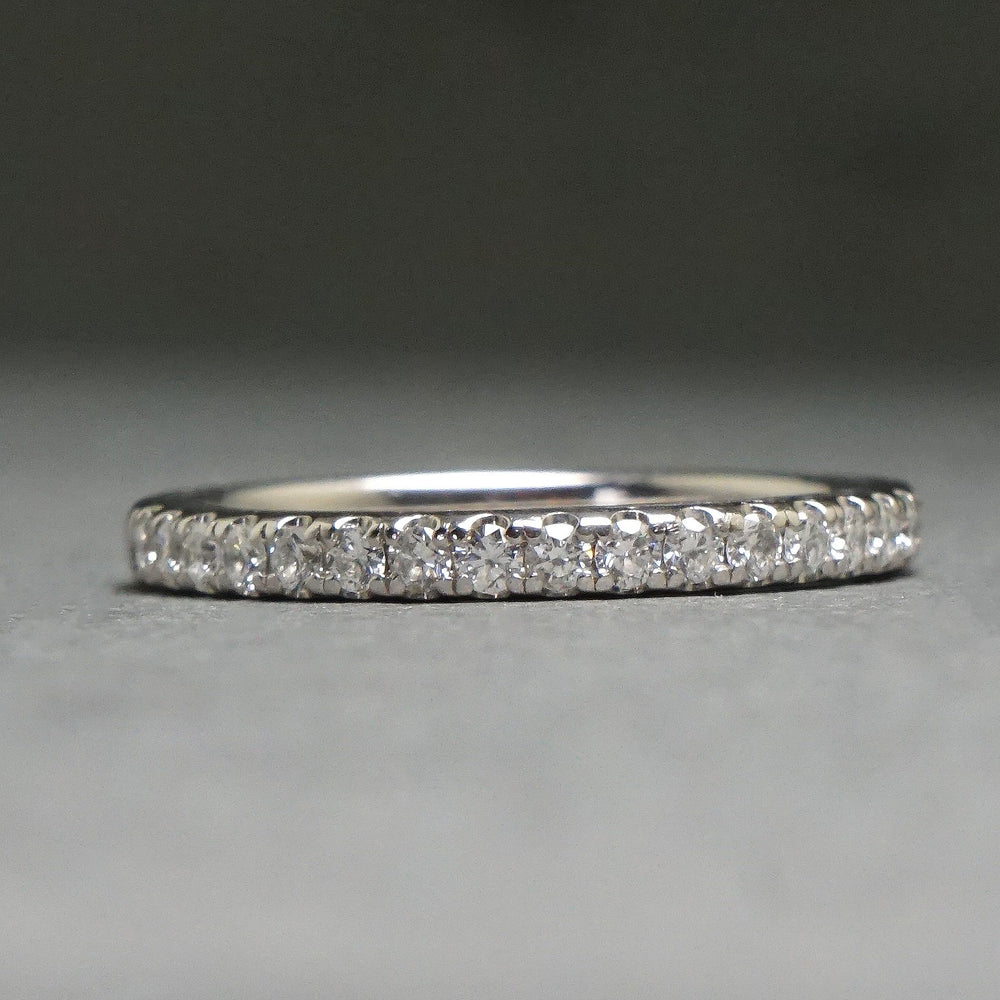 Elegant, Platinum & .36 CTW Diamond Estate Wedding Band, Anniversary Ring, Olde Towne Jewelers, Santa Rosa CA.