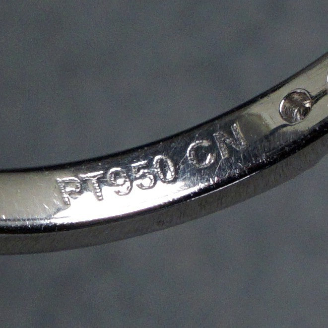Elegant, Platinum & .36 CTW Diamond Estate Wedding Band, Anniversary Ring, Olde Towne Jewelers, Santa Rosa CA.