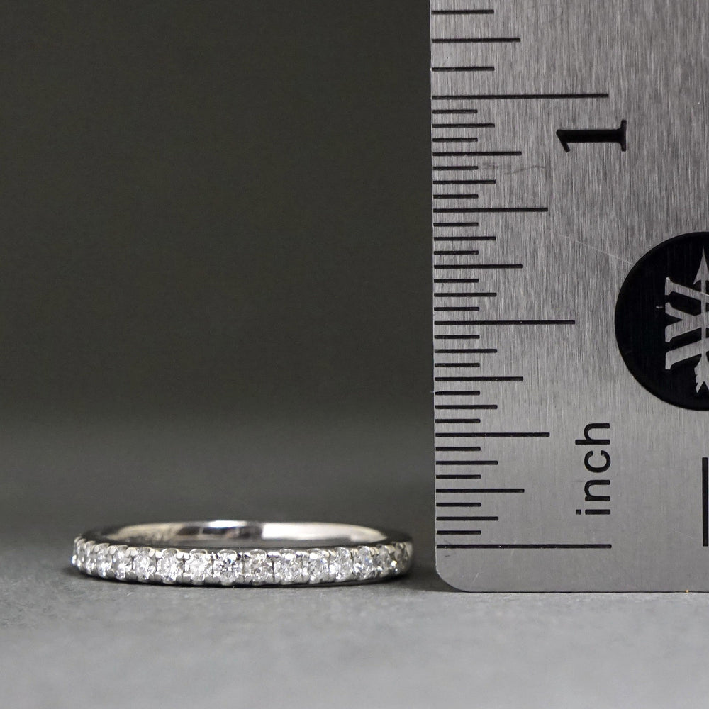 Elegant, Platinum & .36 CTW Diamond Estate Wedding Band, Anniversary Ring, Olde Towne Jewelers, Santa Rosa CA.