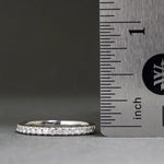 Elegant, Platinum & .36 CTW Diamond Estate Wedding Band, Anniversary Ring, Olde Towne Jewelers, Santa Rosa CA.