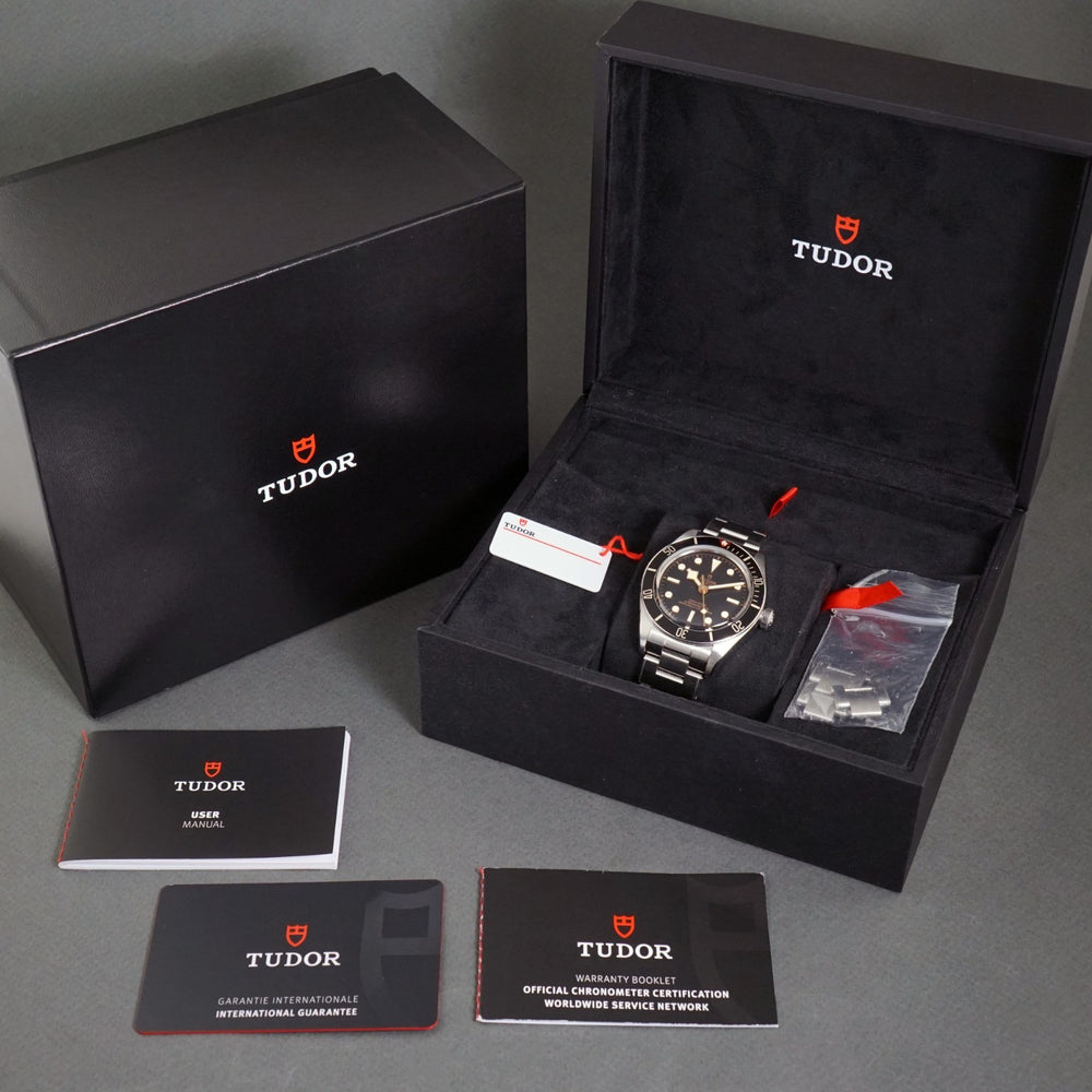 2022 Tudor Heritage Black Bay 79030n Stainless Steel Dive Watch Full Set XLNT!