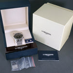 Longines L3.774.4 Legend Diver Automatic Stainless Steel 42mm Watch, Box & Books, Olde Towne Jewelers, Santa Rosa CA.
