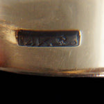 Heavy Art Deco Solid 14K Yellow Gold, Carnelian Roman Warrior Intaglio Ring, Olde Towne Jewelers, Santa Rosa CA.
