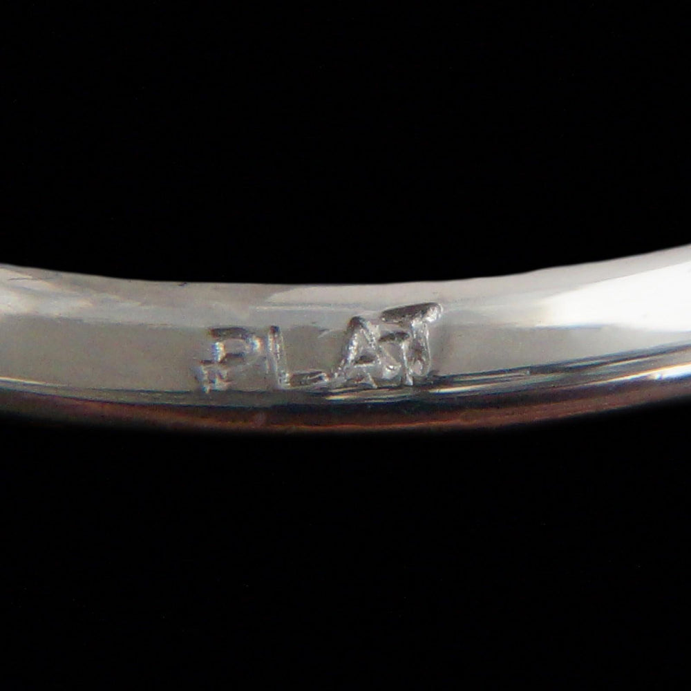 Art Deco Platinum 1.50 CTW Three Row OEC Diamond Wedding Band, Anniversary Ring, Olde Towne Jewelers, Santa Rosa CA.