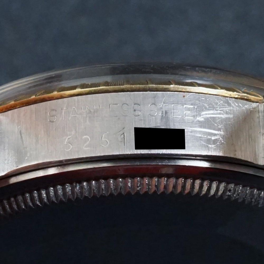 Stunning 1978 Rolex 1505 Date Yellow Gold & Stainless Steel 34mm Watch Excellent, Oldetowne Jewelers, Santa Rosa CA.