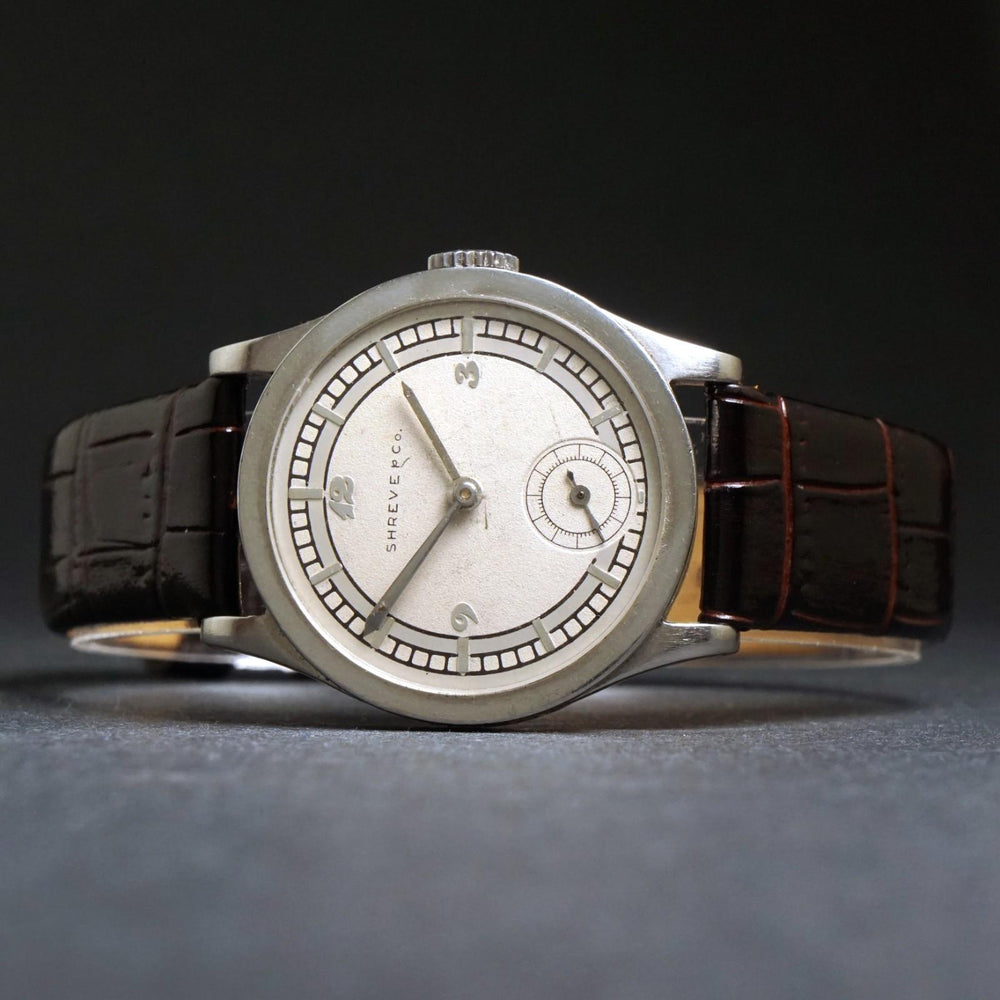 Rare 1935 Omega Shreve & Co Kalonium Mid Size Watch, Excellent Condition, Olde Towne Jewelers, Santa Rosa CA.