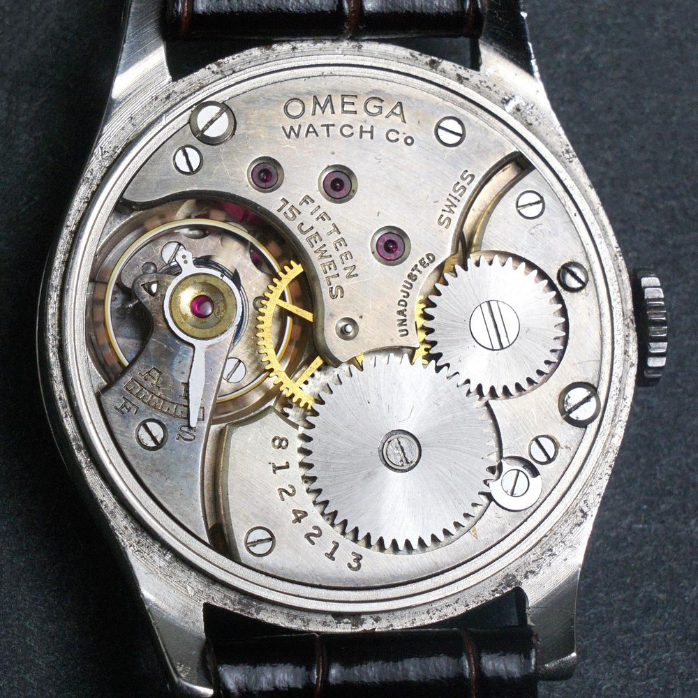 Rare 1935 Omega Shreve & Co Kalonium Mid Size Watch, Excellent Condition, Olde Towne Jewelers, Santa Rosa CA.