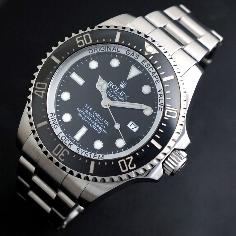 Rolex Deep Sea Sea Dweller Stainless Steel 43mm Watch Box & Books Excellent Cond, Olde Towne Jewelers, Santa Rosa CA.