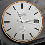 Rare 1974 Omega 166.0161 US Steel DeVille Automatic Stainless Steel Man's Watch, Olde Towne Jewelers, Santa Rosa CA.