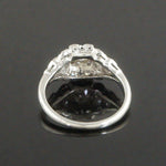 Antique Art Deco Platinum & .62 CTW OEC Diamond Wedding Band, Engagement Ring, Olde Towne Jewelers, Santa Rosa CA.