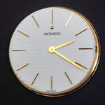 Stunning Movado Solid 14K Yellow Gold Man's Quartz Dress Watch XLNT! Olde Towne Jewelers, Santa Rosa CA.