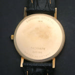 Stunning Movado Solid 14K Yellow Gold Man's Quartz Dress Watch XLNT! Olde Towne Jewelers, Santa Rosa CA.