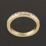 Tiffany & Co. Solid 18K Gold, .50 CTW Diamond Wedding Band, Anniversary Ring, Olde Towne Jewelers, Santa Rosa CA.