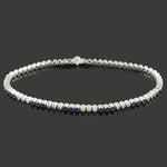 Tiffany & Co. Platinum 1.80 CTW Blue Sapphire & 1.00 CTW Diamond Tennis Bracelet, Olde Towne Jewelers, Santa Rosa CA.