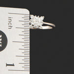 Hearts On Fire Platinum & Princess Diamond Halo Wedding Band, Engagement Ring, Olde Towne Jewelers, Santa Rosa CA.