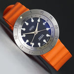Stunning Ikepod Seaslug GMT Stainless Steel Mans Watch UNWORN LNIB Box & Papers