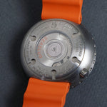 Stunning Ikepod Seaslug GMT Stainless Steel Mans Watch UNWORN LNIB Box & Papers, Olde Towne Jewelers, Santa Rosa CA.