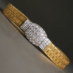 Audemars Piguet Shreve & Co 18K Gold & Diamond Lady's Flip Top Backwind Watch