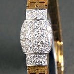 Audemars Piguet Shreve & Co 18K Gold & Diamond Lady's Flip Top Backwind Watch, Olde Towne Jewelers, Santa Rosa CA.