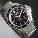 Stunning Glashutte Sport Evolution Stainless Steel Mans Watch, Factory Service