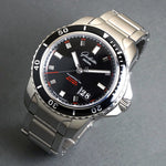 Stunning Glashutte Sport Evolution Stainless Steel Mans Watch, Factory Service, Olde Towne Jewelers, Santa Rosa CA.