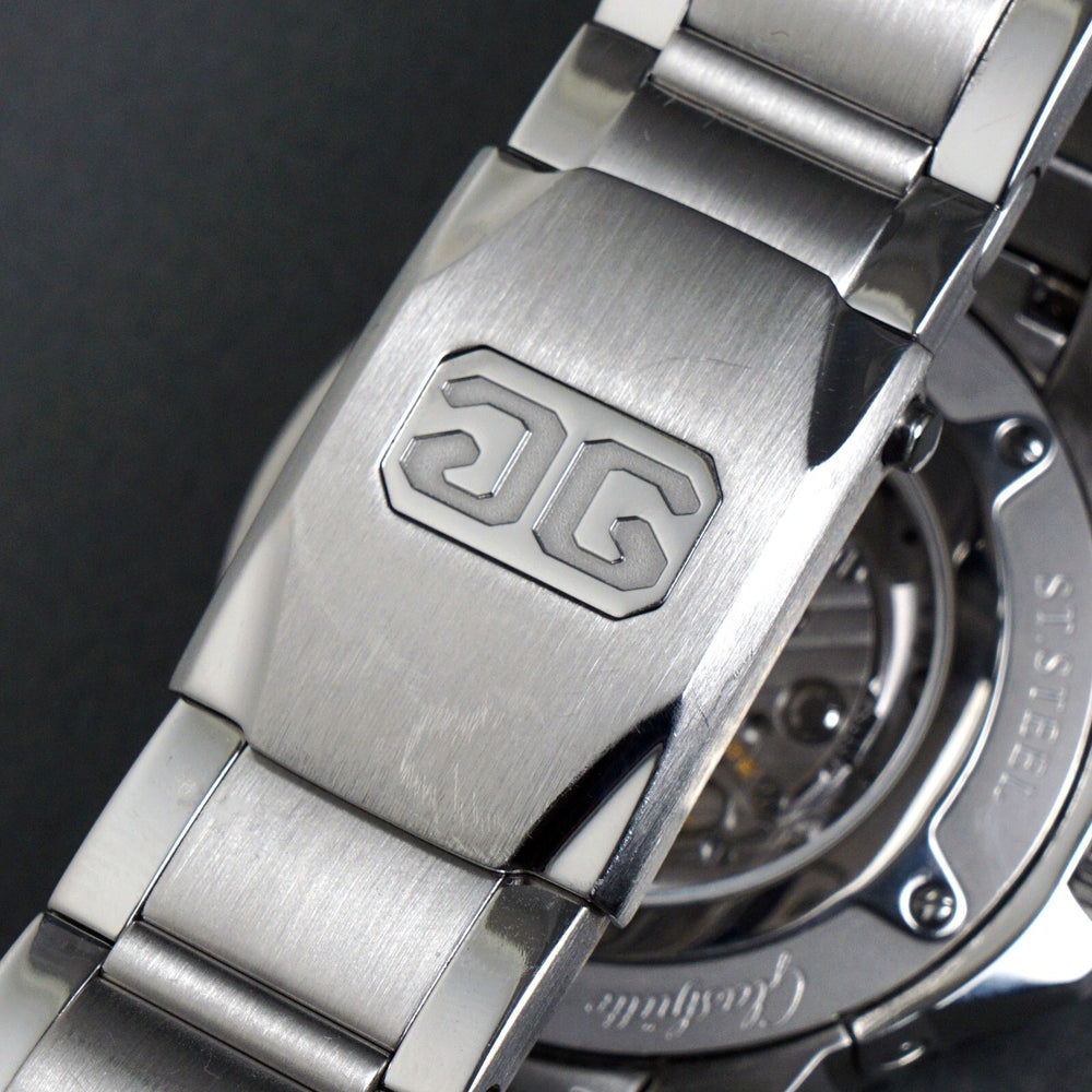 Stunning Glashutte Sport Evolution Stainless Steel Mans Watch, Factory Service, Olde Towne Jewelers, Santa Rosa CA.