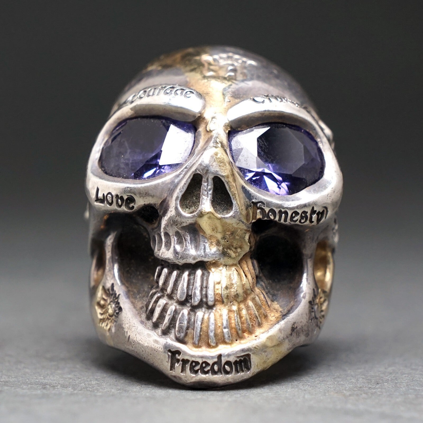 Bill Wall Graffiti Master Custom Sterling Silver 18K Gold