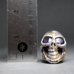 Bill Wall Graffiti Master Custom Sterling Silver 18K Gold Alexandrite Ring, Cert, Olde Towne Jewelers, Santa Rosa CA.