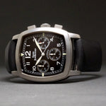 Stunning Daniel Jean Richard Automatic Stainless Steel TV Screen Chronograph B&P, Olde Towne Jewelers, Santa Rosa CA.
