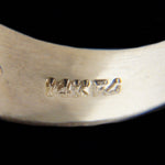 Solid 14K Yellow Gold & .96 CTW Channel Set Diamond Man's Cigar Band Estate Ring, Olde Towne Jewelers, Santa Rosa CA.
