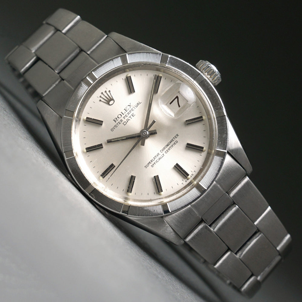 Stunning 1970 Rolex 1501 Date Stainless Steel 34mm Watch, AMAZING CONDITION!