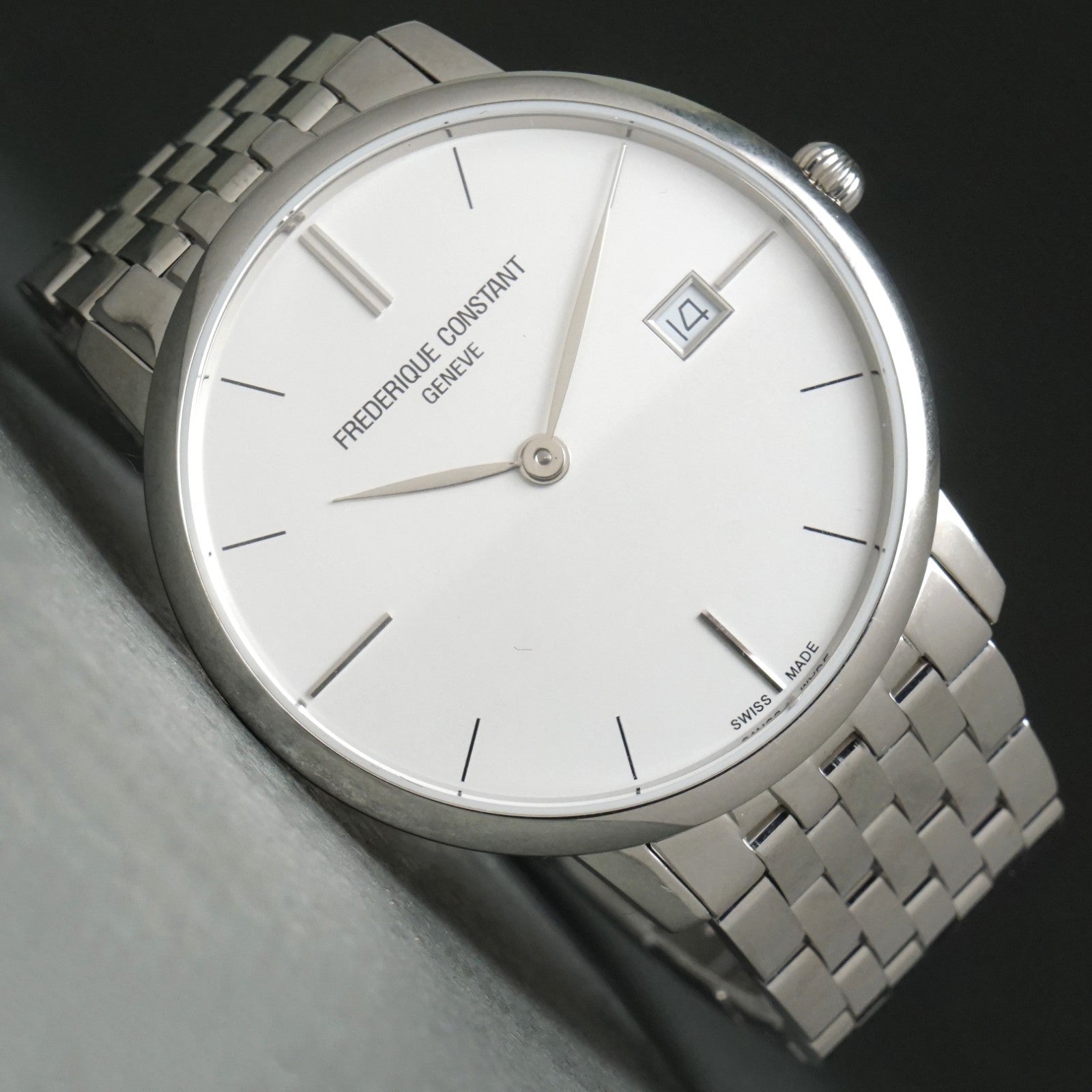 Stunning Frederique Constant FC200/22 Oversize Stainless Steel