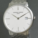 Stunning Frederique Constant FC200/22 Oversize Stainless Steel Man's Watch, Box, Olde Towne Jewelers, Santa Rosa CA.
