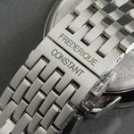 Stunning Frederique Constant FC200/22 Oversize Stainless Steel Man's Watch, Box, Olde Towne Jewelers, Santa Rosa CA.