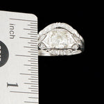 Art Deco Platinum & .60 CTW OEC Diamond Engagement Ring, Wedding Band Bridal Set, Olde Towne Jewelers, Santa Rosa CA.
